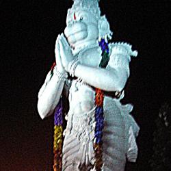 Tirupathi - Autel au dieu singe Hanuman