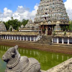 Chidambaram - Temple et réservoir de Shiva Nataraja